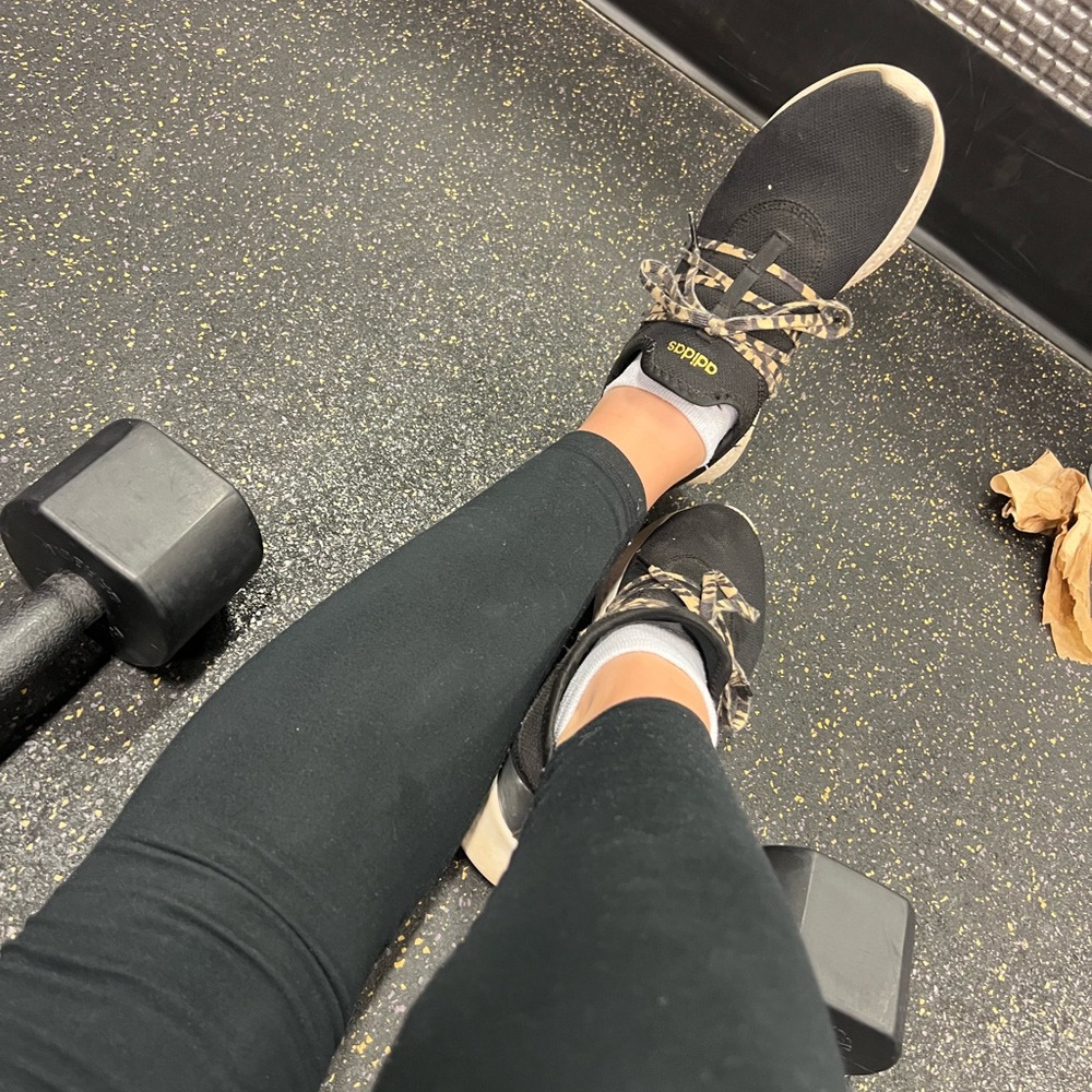 Worn work out socks